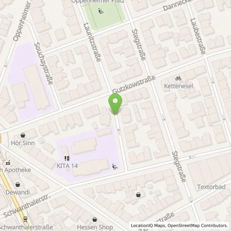 Standortübersicht der Tankstelle Qwello Deutschland GmbH in 60594 Frankfurt am Main