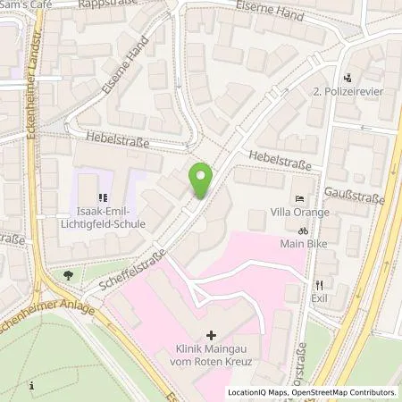 Standortübersicht der Tankstelle Qwello Deutschland GmbH in 60318 Frankfurt am Main