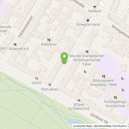 Standortübersicht der Tankstelle Qwello Deutschland GmbH in 10997 Berlin