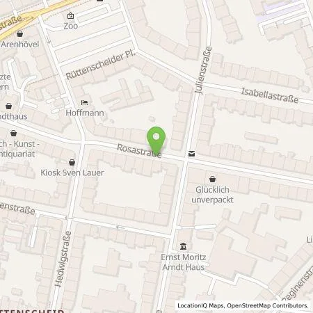 Standortübersicht der Tankstelle Qwello Deutschland GmbH in 45130 Essen