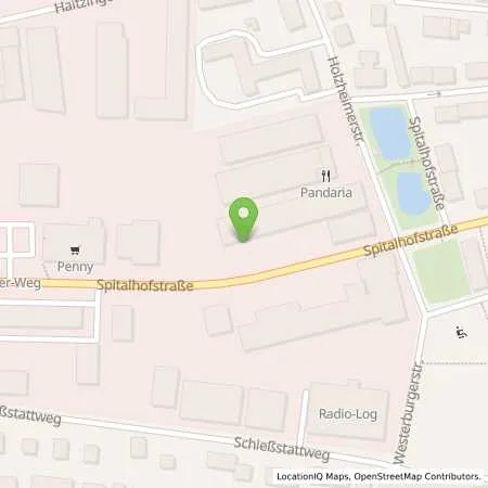 Standortübersicht der Tankstelle Erich Röhr GmbH & Co. KG in 94032 Passau