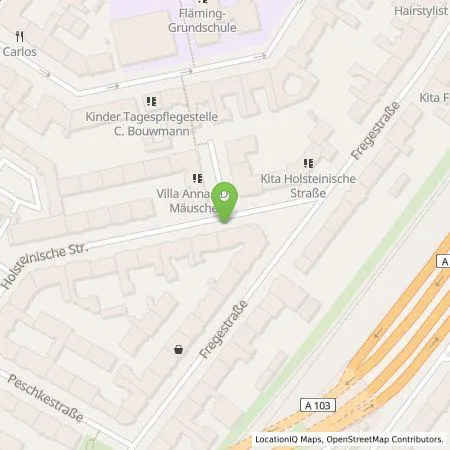 Standortübersicht der Tankstelle Qwello Deutschland GmbH in 12161 Berlin