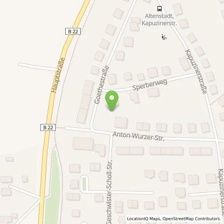 Standortübersicht der Tankstelle Qwello Deutschland GmbH in 92665 Altenstadt a. d. Waldnaab