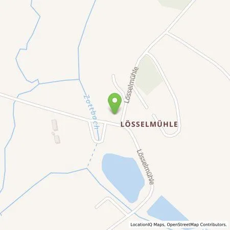 Standortübersicht der Tankstelle Qwello Deutschland GmbH in 92697 Georgenberg