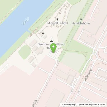 Standortübersicht der Tankstelle Qwello Deutschland GmbH in 45525 Hattingen