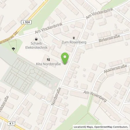 Standortübersicht der Tankstelle Qwello Deutschland GmbH in 45525 Hattingen