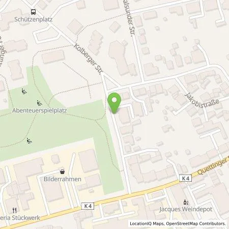 Standortübersicht der Tankstelle Qwello Deutschland GmbH in 51381 Leverkusen