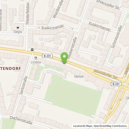 Standortübersicht der Tankstelle Qwello Deutschland GmbH in 45143 Essen