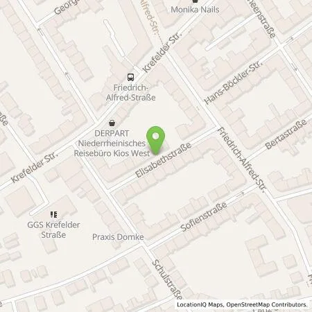 Standortübersicht der Tankstelle Qwello Deutschland GmbH in 47226 Duisburg