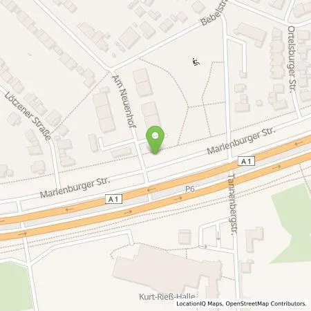 Standortübersicht der Tankstelle Qwello Deutschland GmbH in 51373 Leverkusen