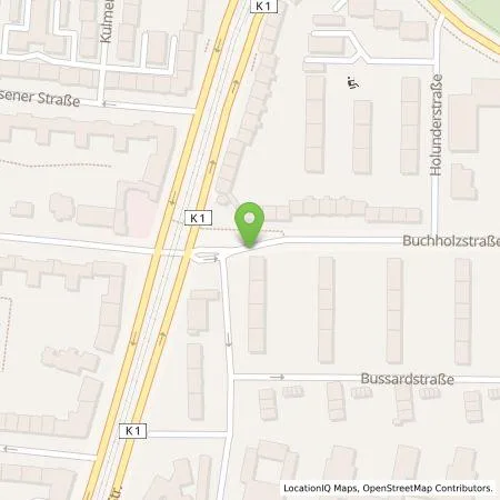 Standortübersicht der Tankstelle Qwello Deutschland GmbH in 47055 Duisburg