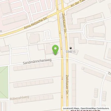 Standortübersicht der Tankstelle Qwello Deutschland GmbH in 04277 Leipzig