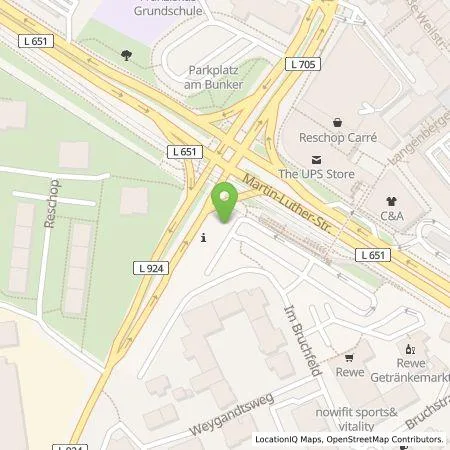 Standortübersicht der Tankstelle Qwello Deutschland GmbH in 45525 Hattingen