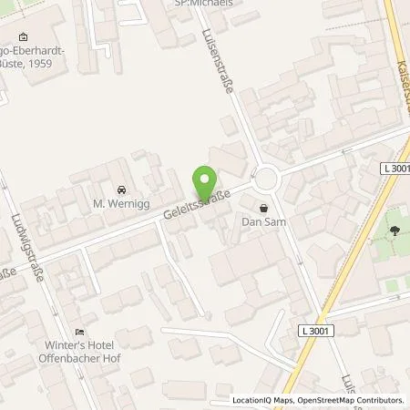 Standortübersicht der Tankstelle Qwello Deutschland GmbH in 63067 Offenbach am Main