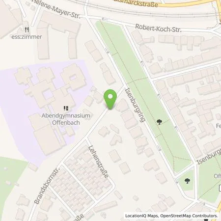 Standortübersicht der Tankstelle Qwello Deutschland GmbH in 63069 Offenbach am Main