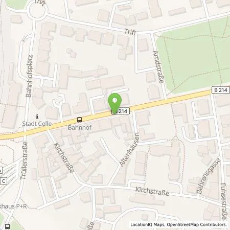 Standortübersicht der Tankstelle Qwello Deutschland GmbH in 29225 Celle