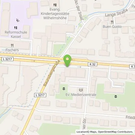 Standortübersicht der Tankstelle Qwello Deutschland GmbH in 34131 Kassel