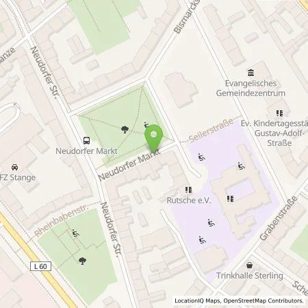 Standortübersicht der Tankstelle Qwello Deutschland GmbH in 47057 Duisburg