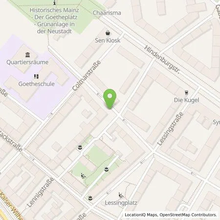 Standortübersicht der Tankstelle Qwello Deutschland GmbH in 55118 Mainz