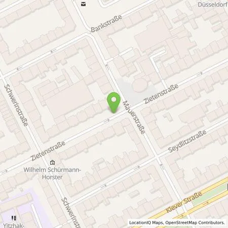 Standortübersicht der Tankstelle Qwello Deutschland GmbH in 40476 Düsseldorf
