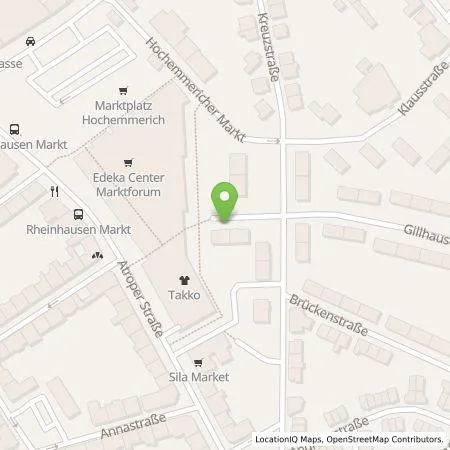 Standortübersicht der Tankstelle Qwello Deutschland GmbH in 47226 Duisburg