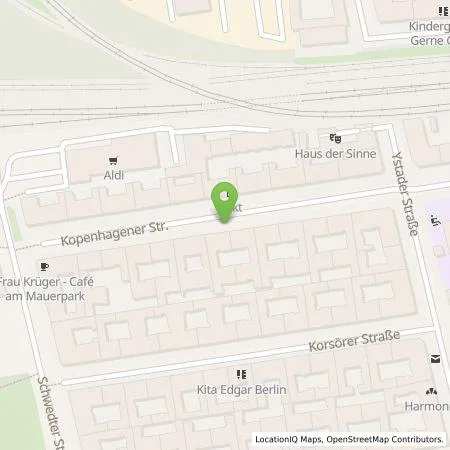 Standortübersicht der Tankstelle Qwello Deutschland GmbH in 10437 Berlin