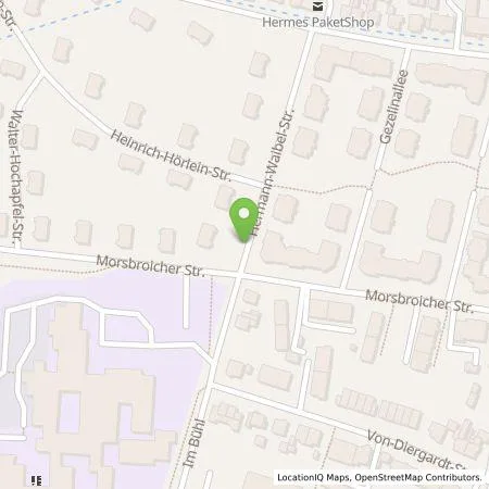 Standortübersicht der Tankstelle Qwello Deutschland GmbH in 51375 Leverkusen