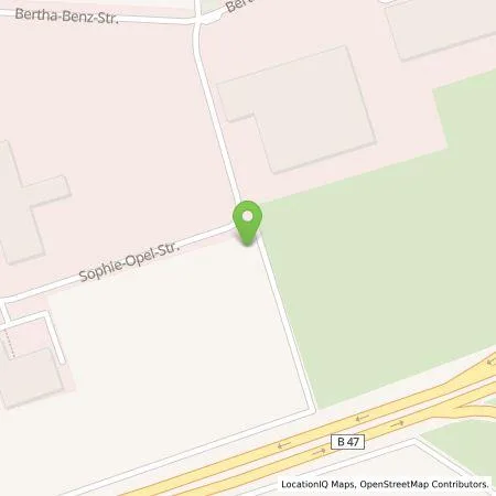 Standortübersicht der Tankstelle Gruppen-Gas- und Elektrizitätswerk Bergstraße AG in 64625 Bensheim