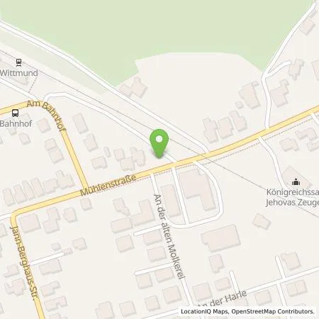 Standortübersicht der Tankstelle Energiegenossenschaft für Wittmund eG in 26409 Wittmund