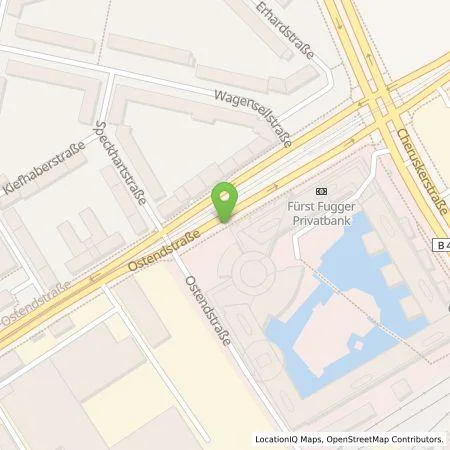 Standortübersicht der Tankstelle N-ERGIE Aktiengesellschaft in 90482 Nürnberg