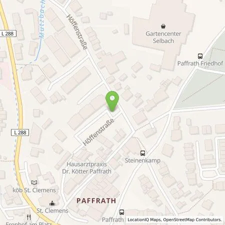 Standortübersicht der Tankstelle HOCHTIEF Ladepartner GmbH in 51469 Bergisch Gladbach