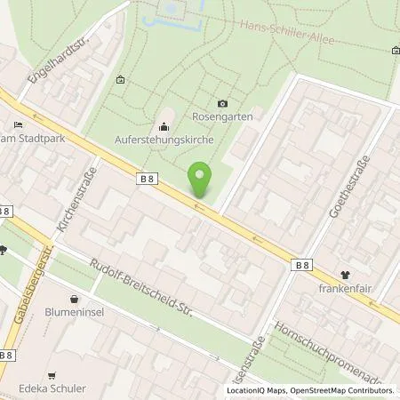 Standortübersicht der Tankstelle infra fürth service gmbh in 90762 Fürth