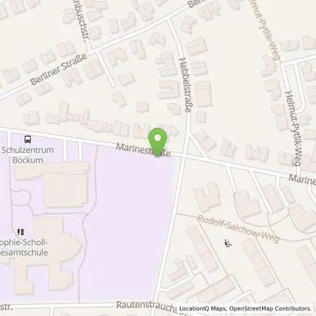 Standortübersicht der Tankstelle Stadtwerke Hamm GmbH in 59075 Hamm