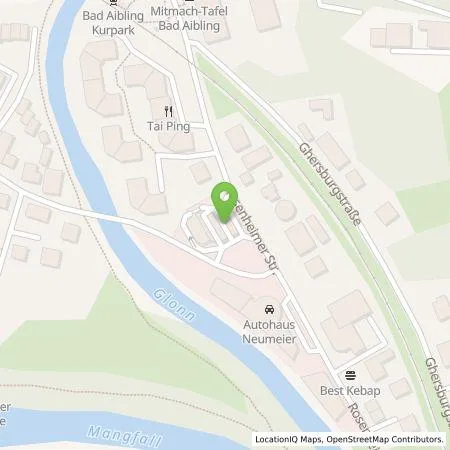 Standortübersicht der Tankstelle Shell Deutschland GmbH in 83043 Bad Aibling