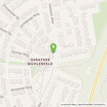 Standortübersicht der Tankstelle NEW Niederrhein Energie und Wasser GmbH in 41812 Erkelenz