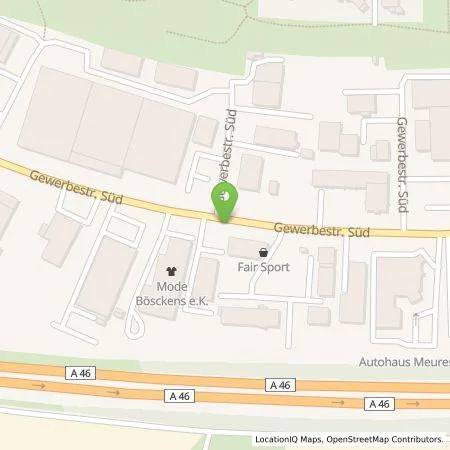 Standortübersicht der Tankstelle NEW Niederrhein Energie und Wasser GmbH in 41812 Erkelenz