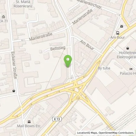 Standortübersicht der Tankstelle HOCHTIEF Ladepartner GmbH in 41061 Mönchengladbach