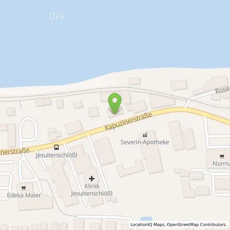 Standortübersicht der Tankstelle Citywatt GmbH in 94032 Passau