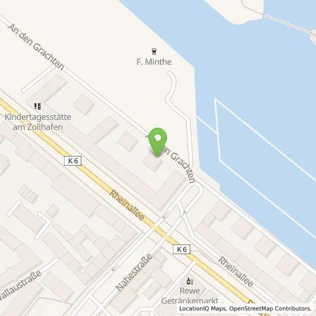 Standortübersicht der Tankstelle eze.network GmbH in 55120 Mainz