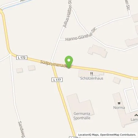 Standortübersicht der Tankstelle Merseburger Wasser und Service GmbH in 06246 Bad Lauchstädt , Goethestadt