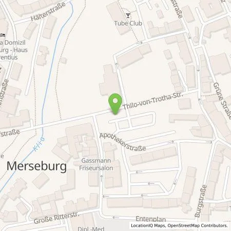 Standortübersicht der Tankstelle Merseburger Wasser und Service GmbH in 06217 Merseburg