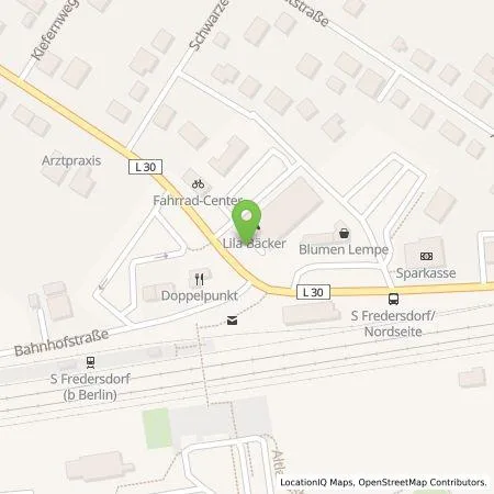 Standortübersicht der Tankstelle Vattenfall Smarter Living GmbH in 15370 Fredersdorf-Vogelsdorf