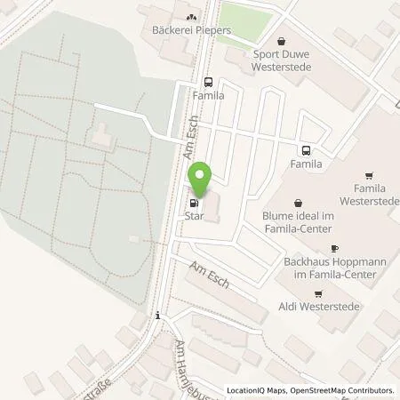 Standortübersicht der Tankstelle Vattenfall Smarter Living GmbH in 26655 Westerstede