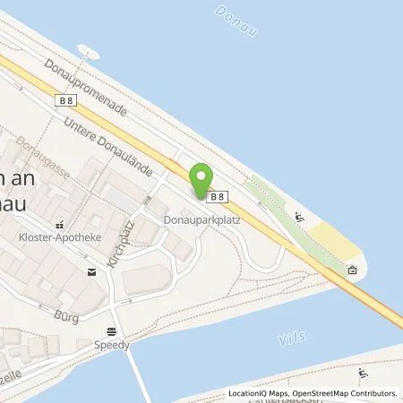 Standortübersicht der Tankstelle Mer Germany GmbH in 94474 Vilshofen an der Donau