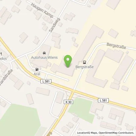 Standortübersicht der Tankstelle BP Europa SE in 48727 Billerbeck