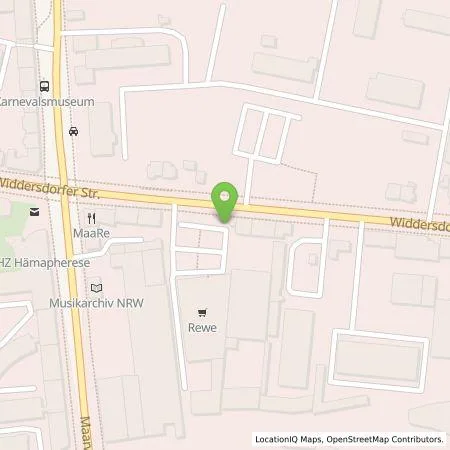 Standortübersicht der Tankstelle BP Europa SE in 50825 Köln