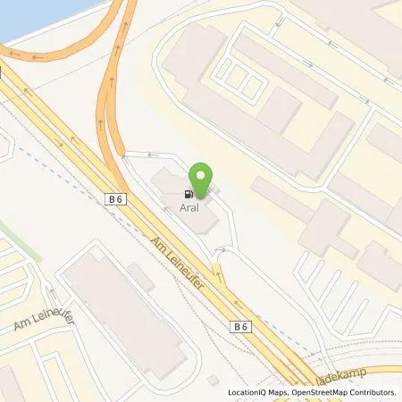 Standortübersicht der Tankstelle BP Europa SE in 30419 Hannover