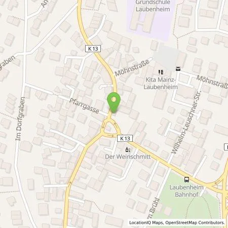 Standortübersicht der Tankstelle eze.network GmbH in 55130 Mainz