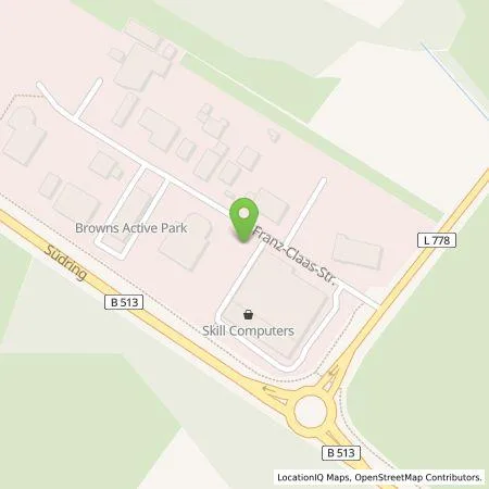 Standortübersicht der Tankstelle EWE Go HOCHTIEF Ladepartner GmbH & Co. KG in 33428 Harsewinkel