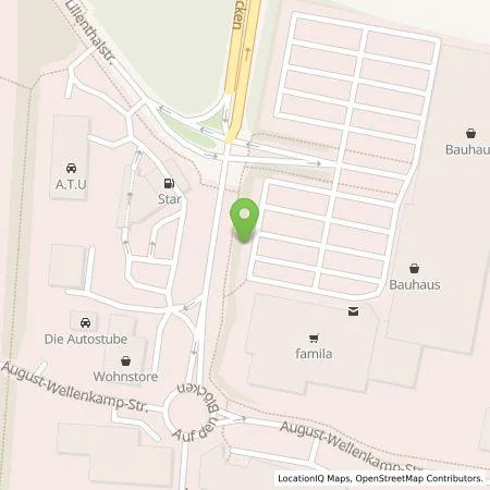 Standortübersicht der Tankstelle EWE Go HOCHTIEF Ladepartner GmbH & Co. KG in 21337 Lüneburg